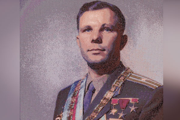 Портрет Ю.А. Гагарина