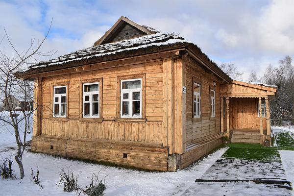 Работа Дома-музея семьи Гагариных в деревне Клушино 14 января
