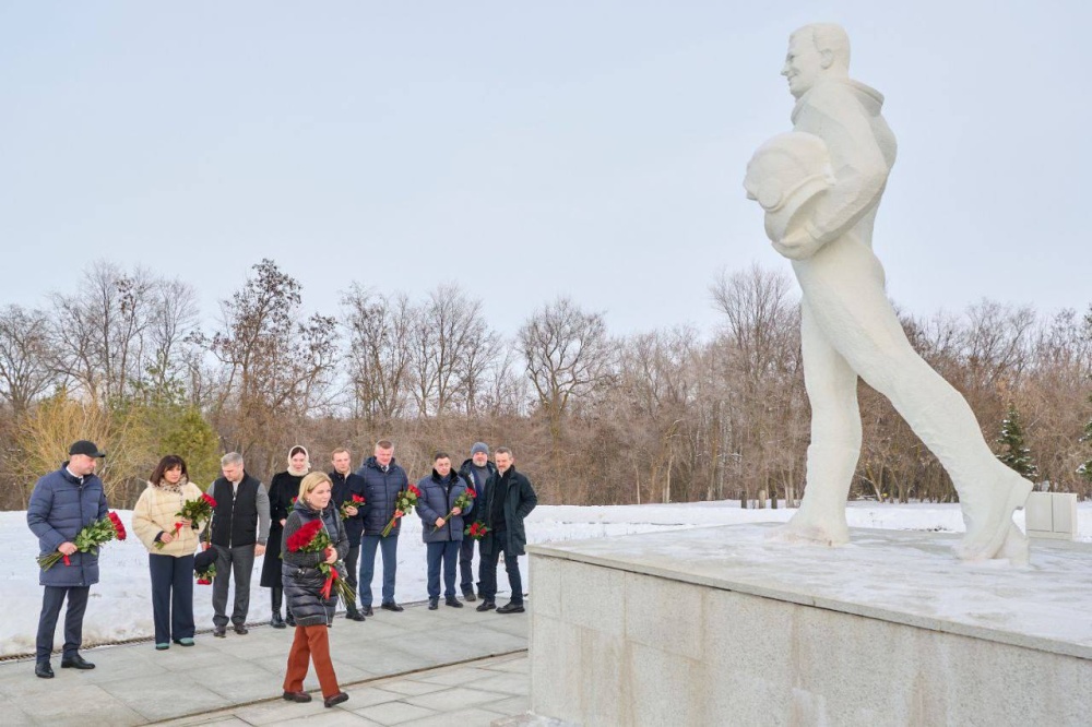 Министр культуры Российской Федерации Ольга Любимова посетила Парк покорителей космоса имени Ю.А.Гагарина 2 марта 2024 года