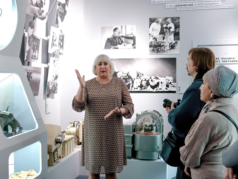 Выставка «Четвероногие «космонавты»