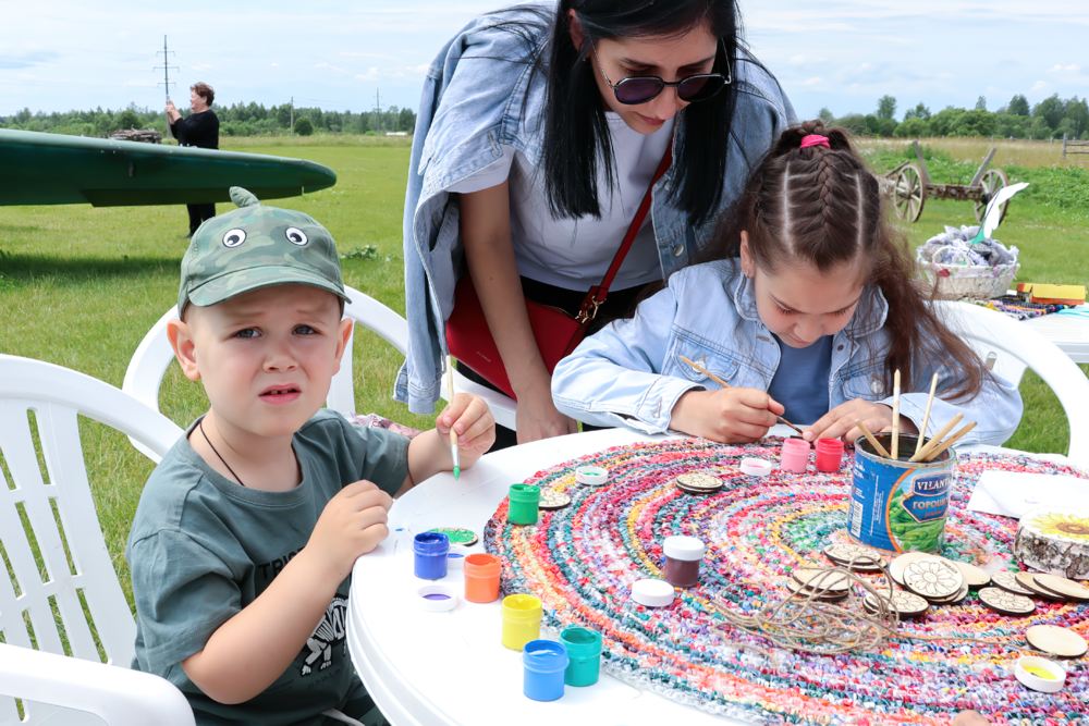 Семейное чаепитие в Клушино Семейное чаепитие в Клушино