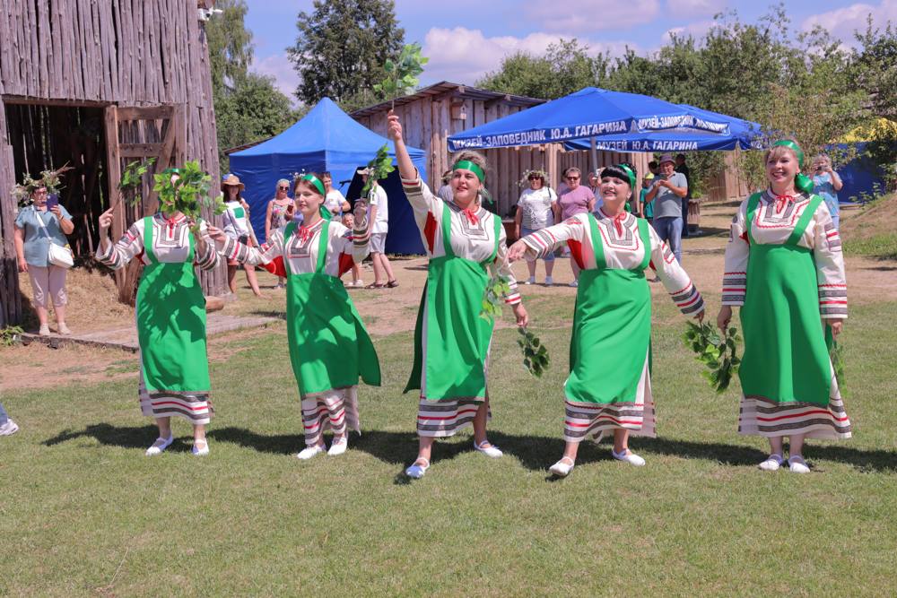 Сенокосная пора в Клушино