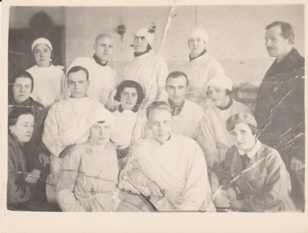 Сотрудники гжатской районной больницы. 1936 г.