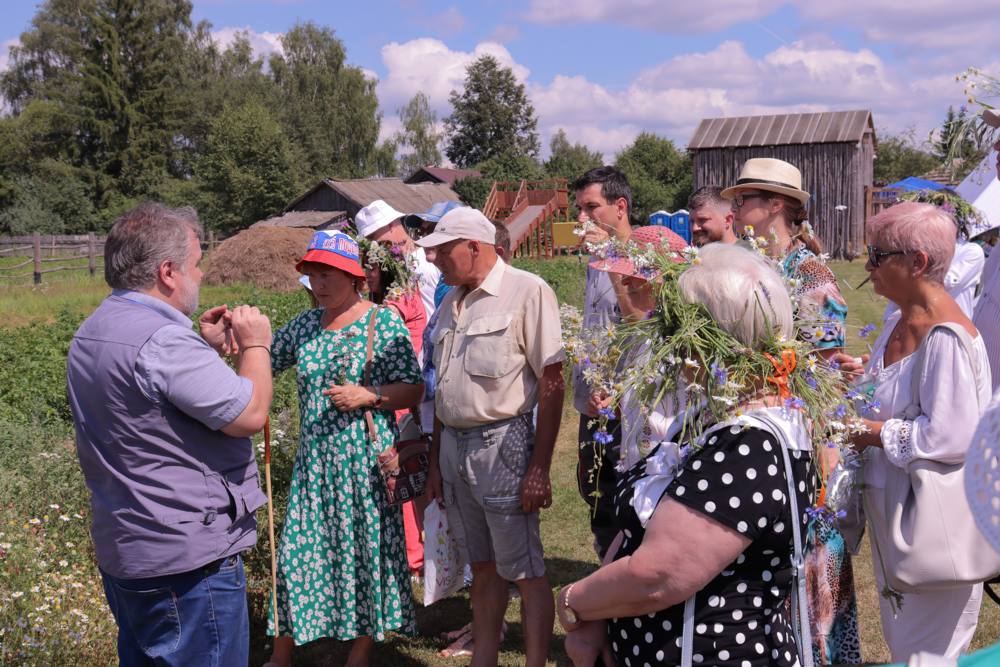 Сенокосная пора в Клушино