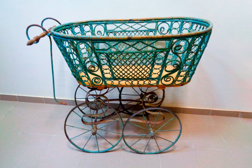 Коляска детская (Из фондов ФГБУК «Музей-заповедник Ю.А. Гагарина») Коляска детская (Из фондов ФГБУК «Музей-заповедник Ю.А. Гагарина»)