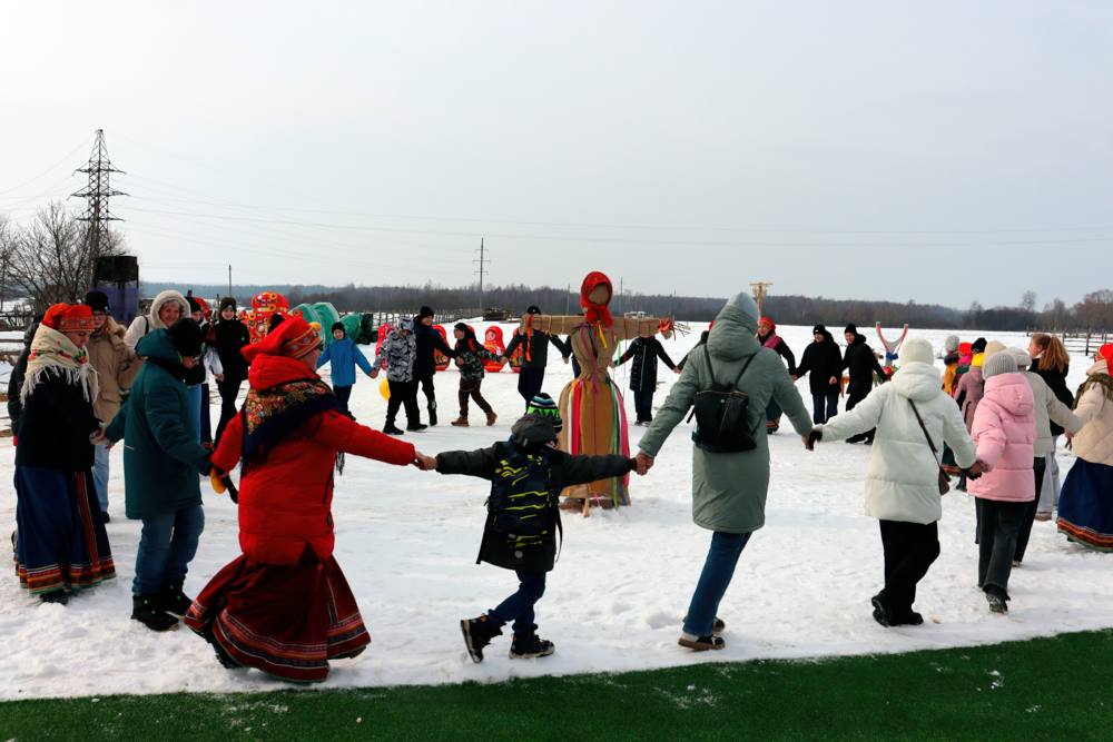 Масленица в Клушино