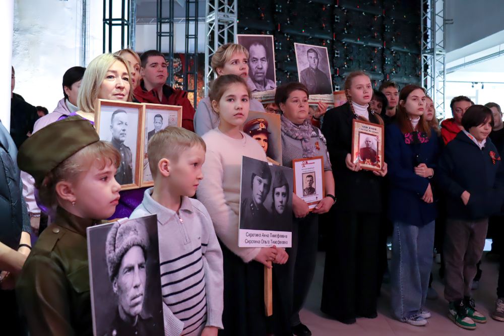 Открытие выставки «Две Победы» Открытие выставки «Две Победы»