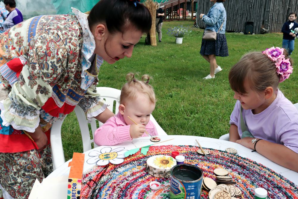 Семейное чаепитие в Клушино Семейное чаепитие в Клушино