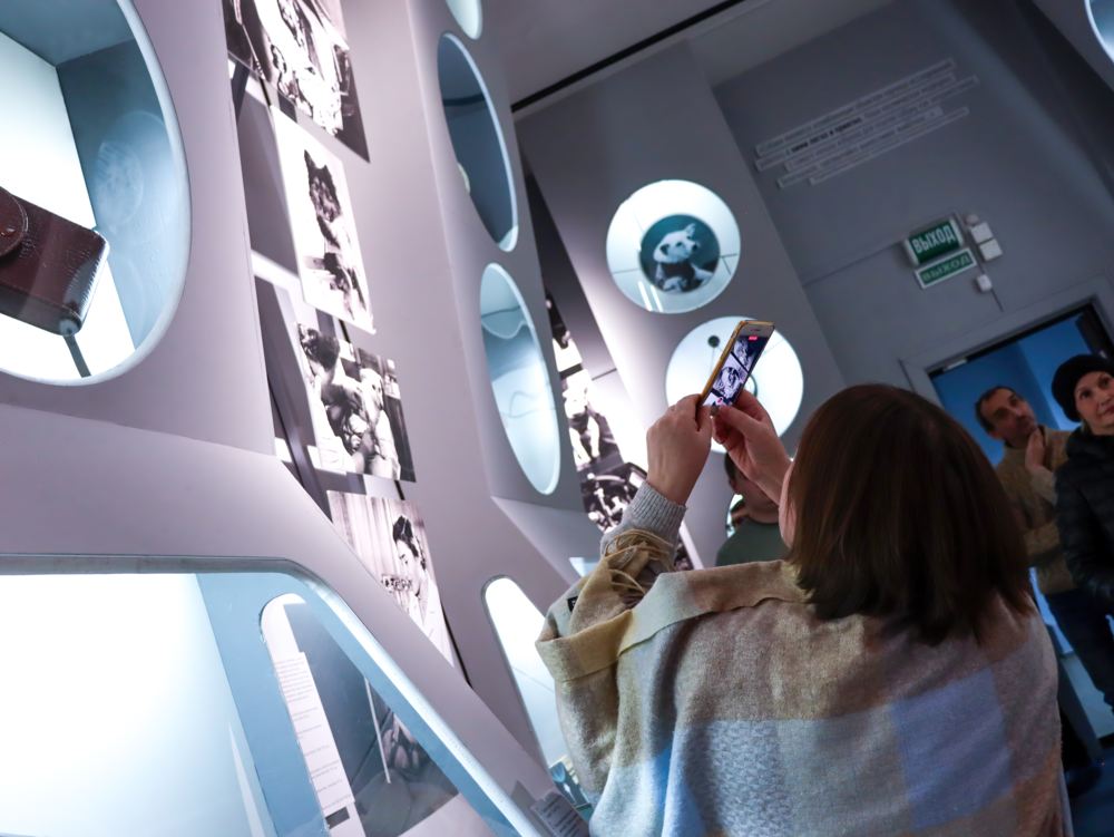 Выставка «Четвероногие «космонавты»