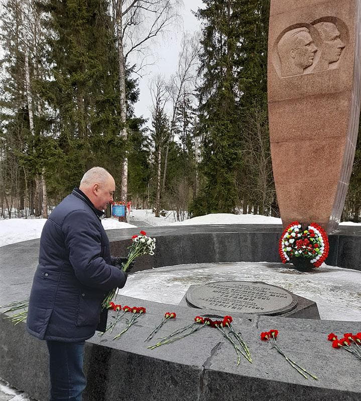 Сотрудники музея приняли участие в мероприятиях, посвященных памяти Юрия Гагарина и Владимира Серегина -