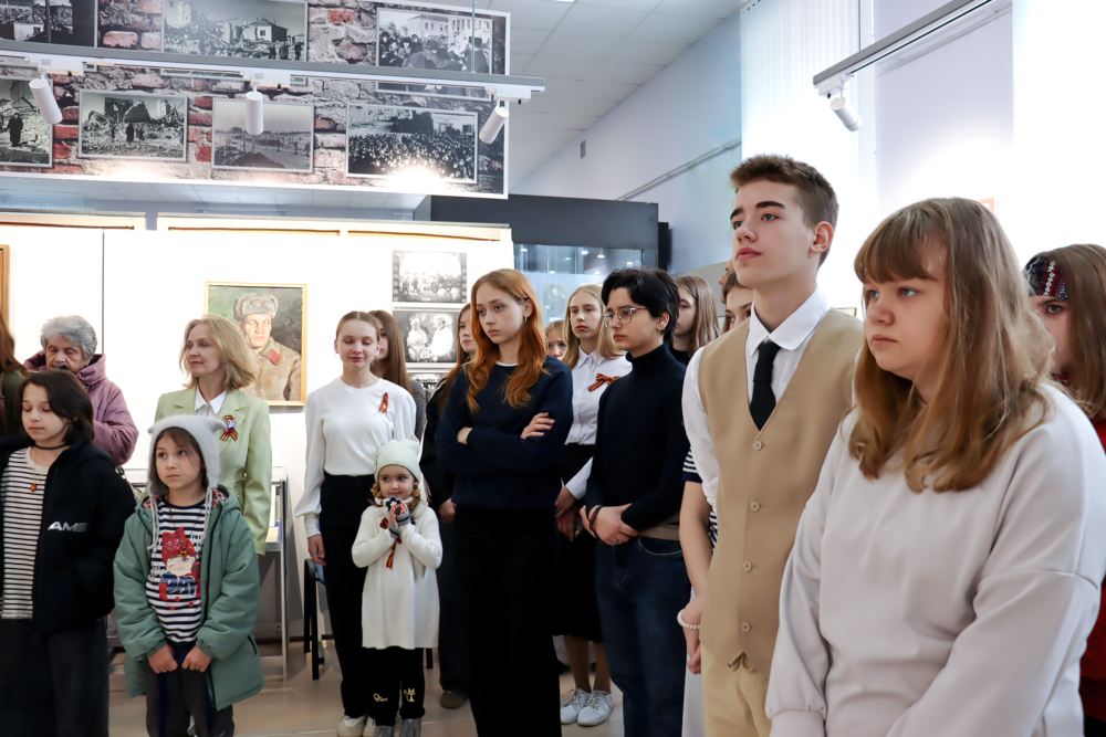 Праздник победы в лицах