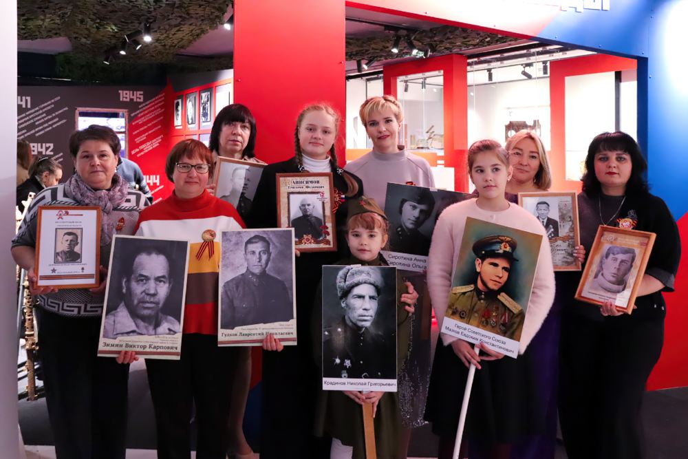 Открытие выставки «Две Победы» Открытие выставки «Две Победы»