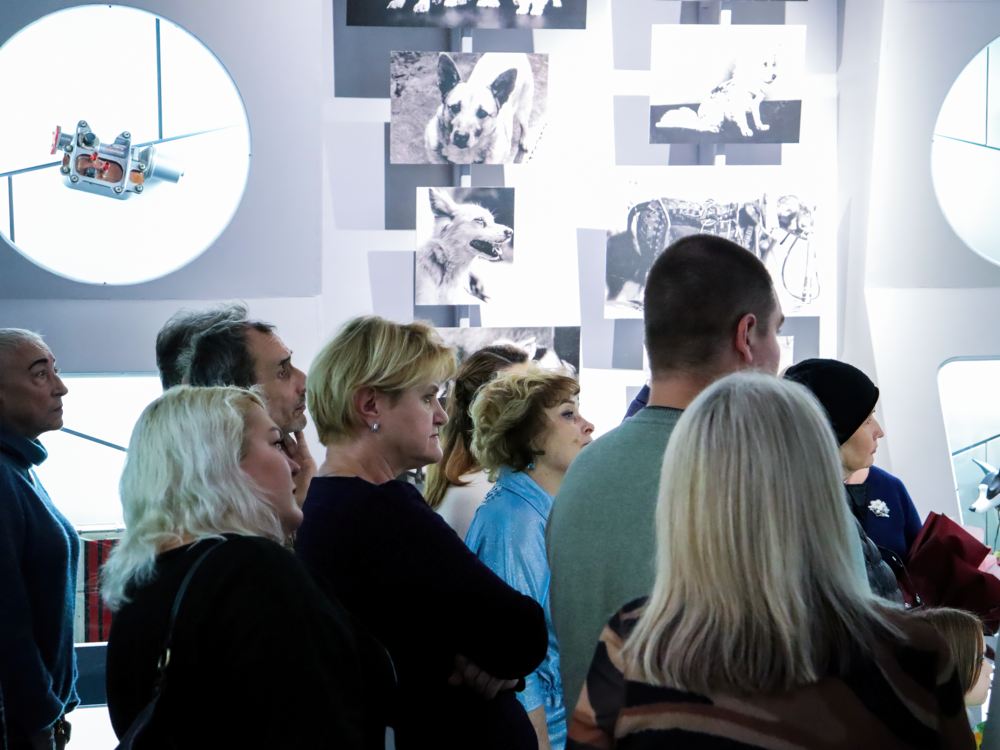 Выставка «Четвероногие «космонавты»