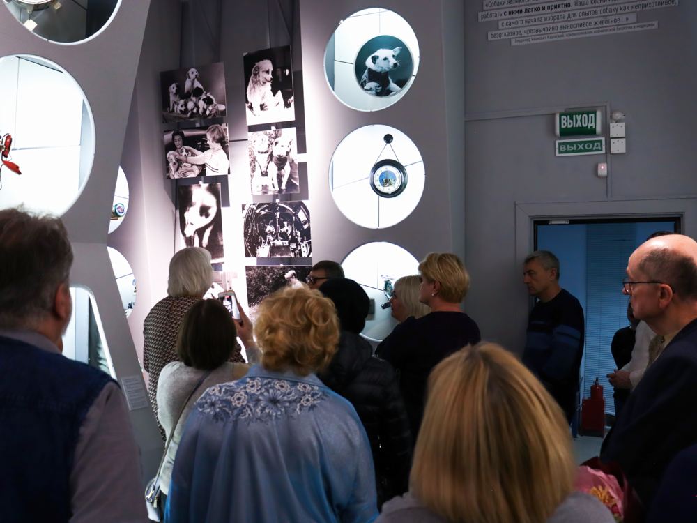 Выставка «Четвероногие «космонавты»