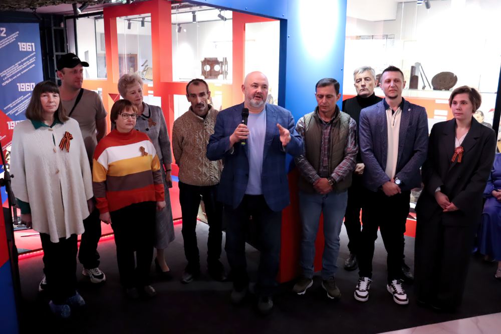 Открытие выставки «Две Победы» Открытие выставки «Две Победы»