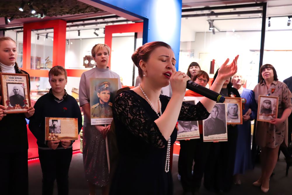 Открытие выставки «Две Победы» Открытие выставки «Две Победы»