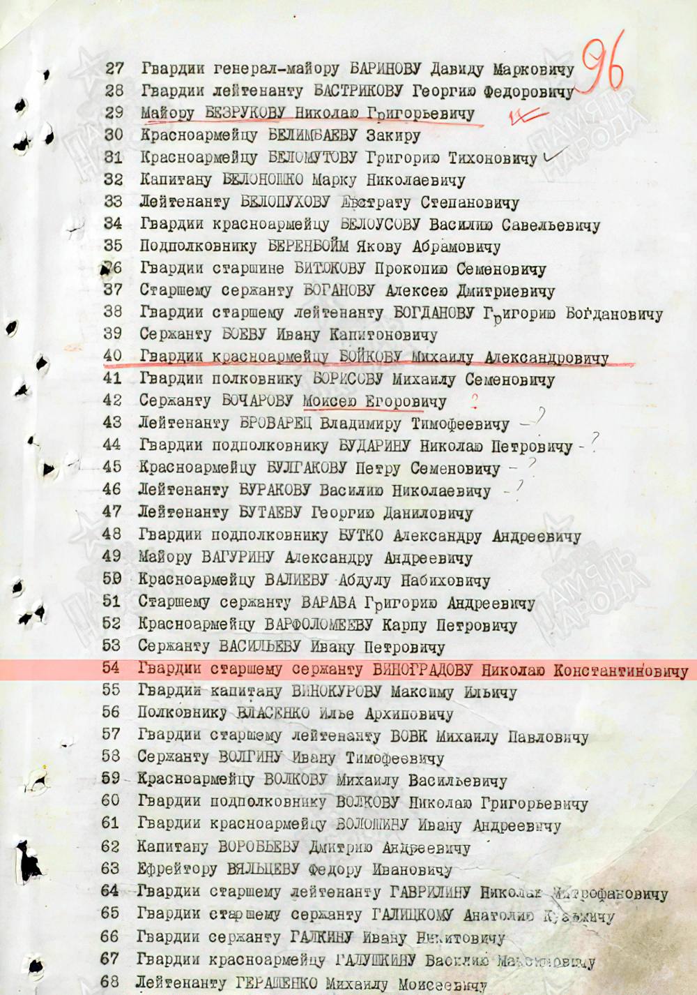 Гжатчане - Герои Советского Союза. Виноградов Николай Константинович Гжатчане - Герои Советского Союза. Виноградов Николай Константинович