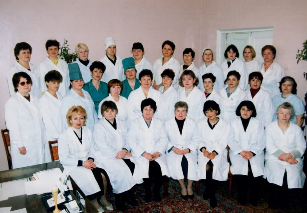 Медицинские работники Гагаринского роддома. 2006г. 