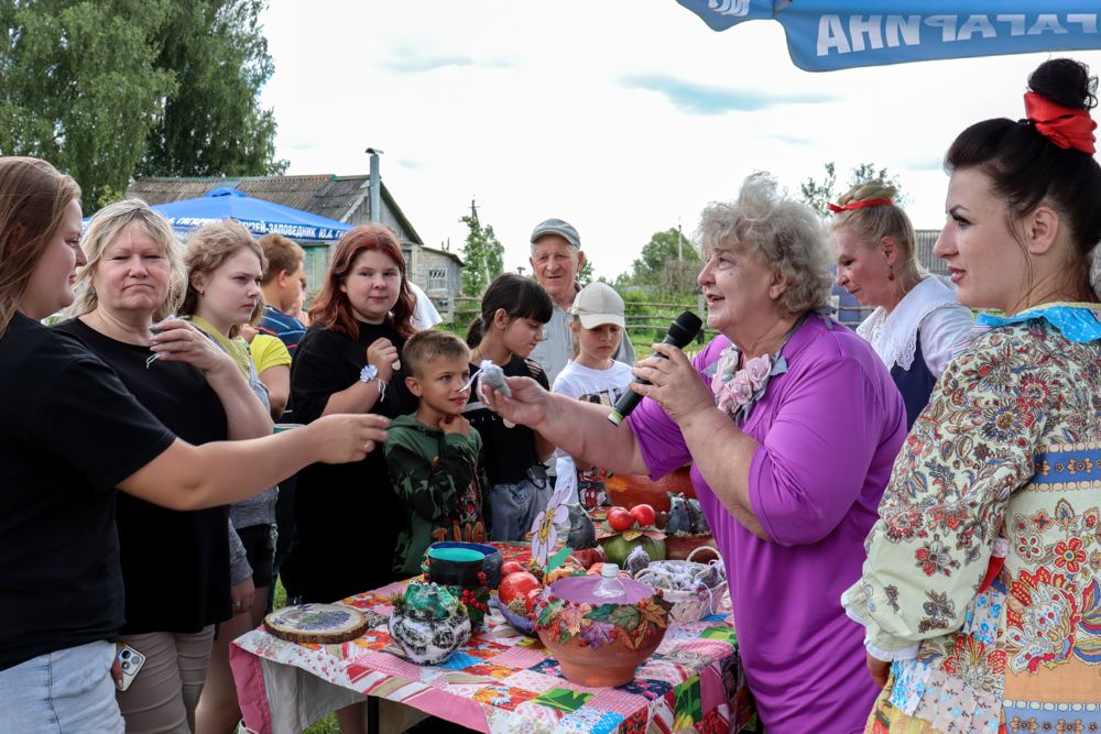 Семейное чаепитие в Клушино Семейное чаепитие в Клушино