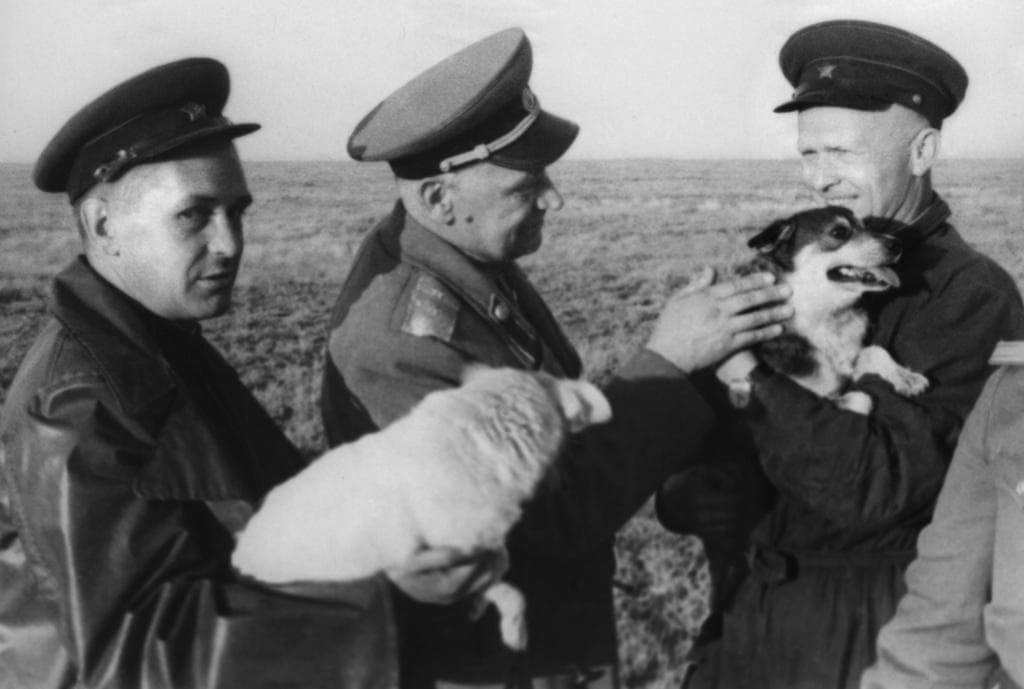 3. В.И. Яздовский (справа). Капустин Яр, 1950-е годы..jpg