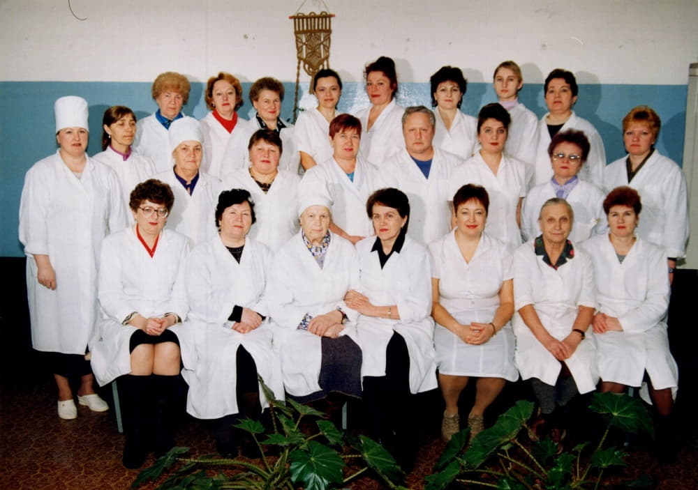  Сотрудники Гагаринской районной поликлиники. 2006г.