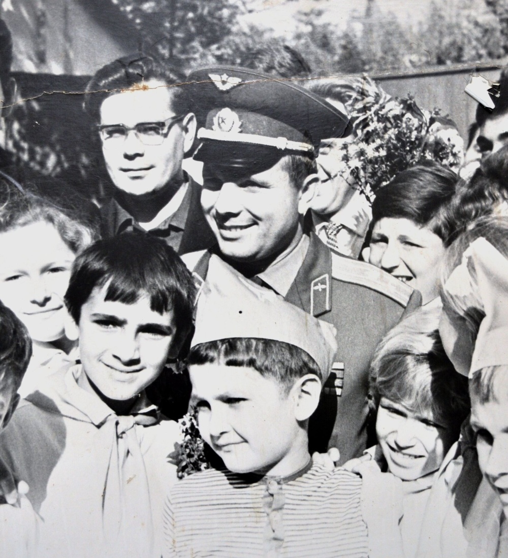 Гагарин в Артеке