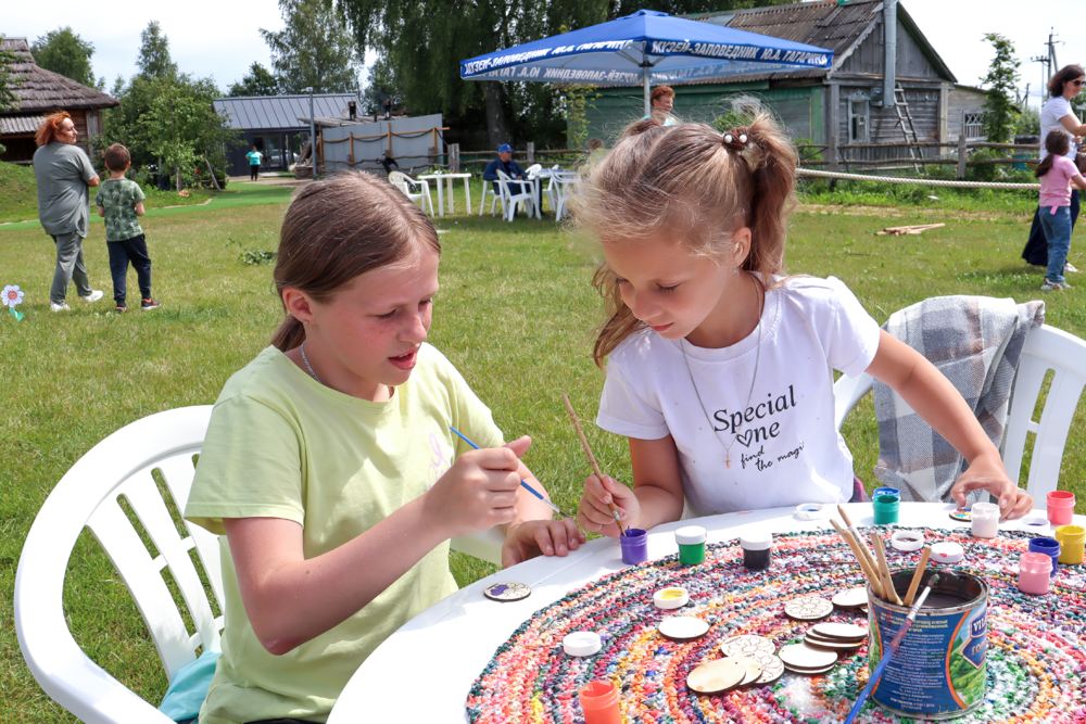 Семейное чаепитие в Клушино Семейное чаепитие в Клушино