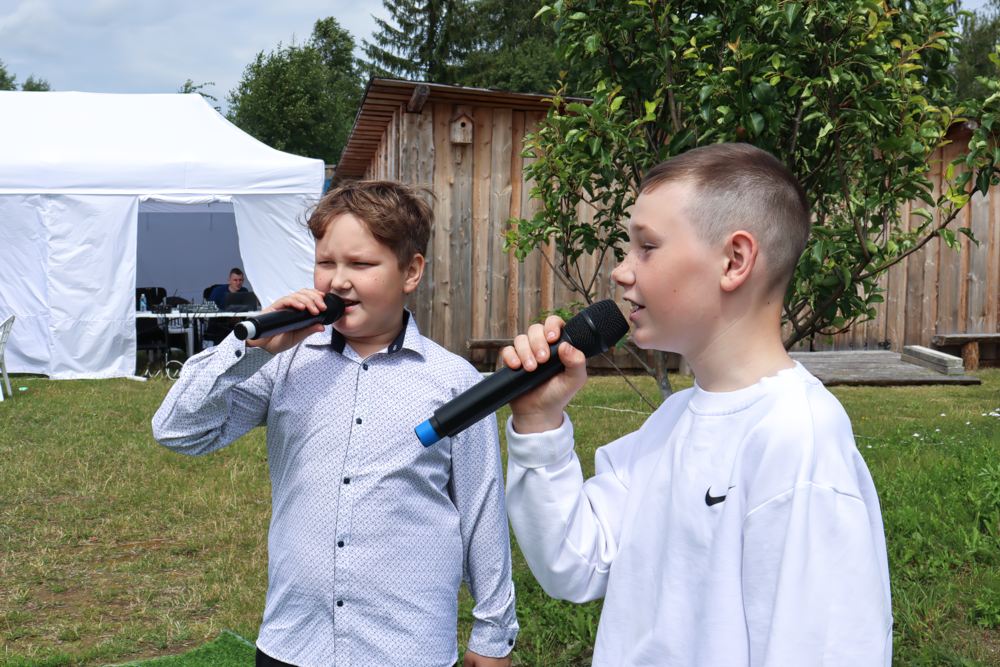 Семейное чаепитие в Клушино Семейное чаепитие в Клушино