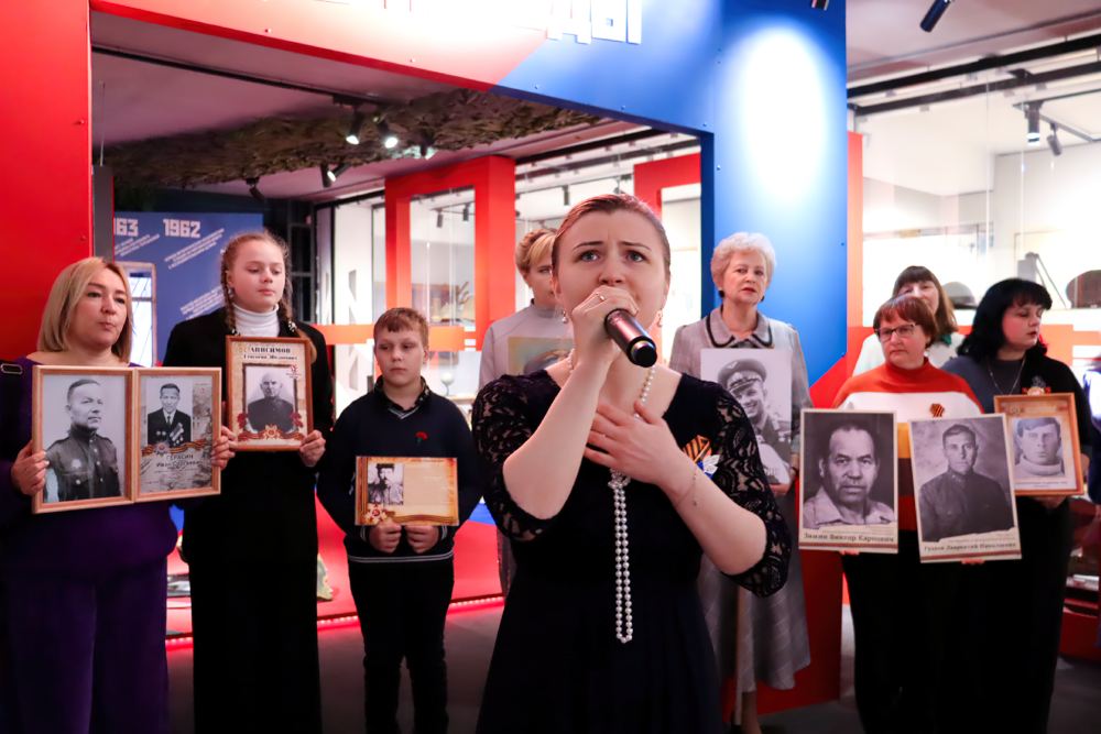 Открытие выставки «Две Победы» Открытие выставки «Две Победы»