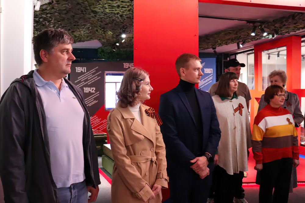 Открытие выставки «Две Победы» Открытие выставки «Две Победы»