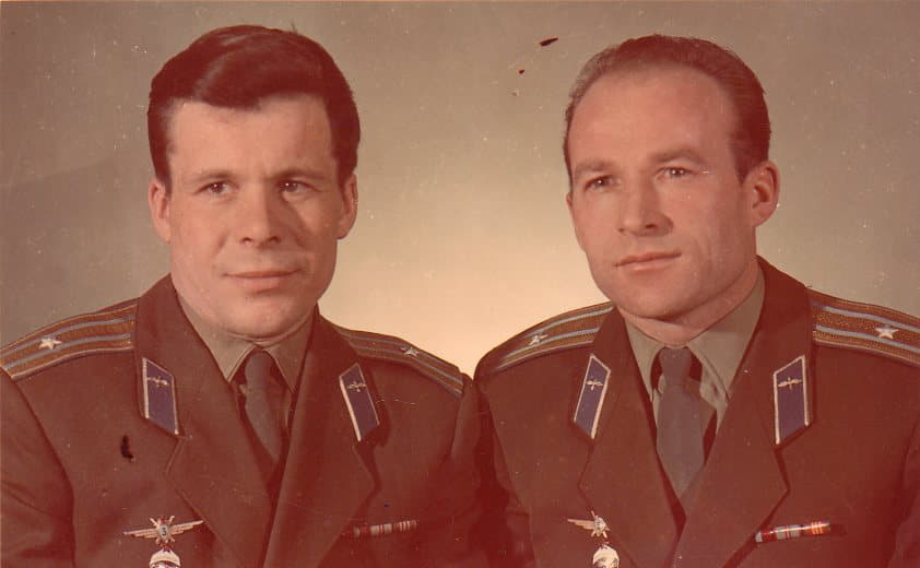 Евгений Хрунов и Дмитрий Заикин.1960-е годы.