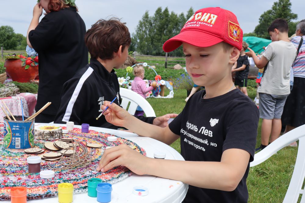 Семейное чаепитие в Клушино Семейное чаепитие в Клушино